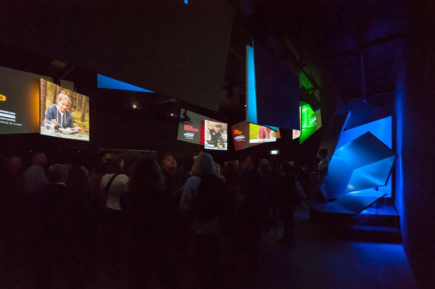 Pre-show room